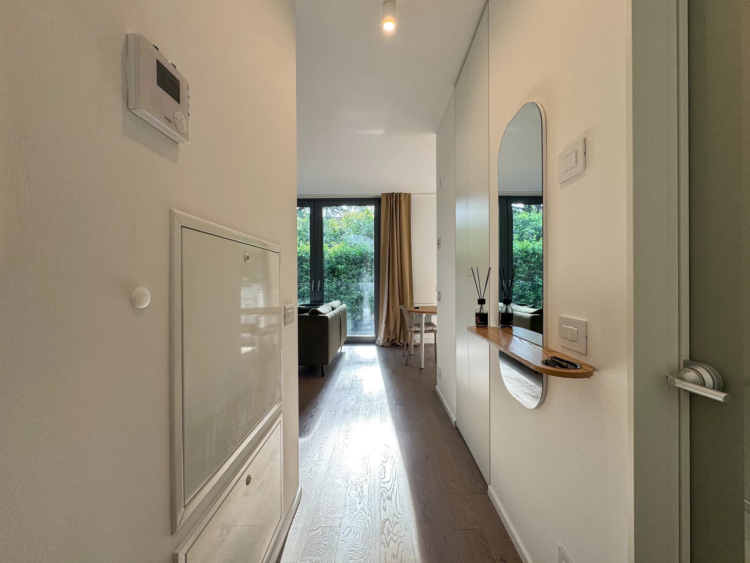 Corridoio d'ingresso dell'appartamento